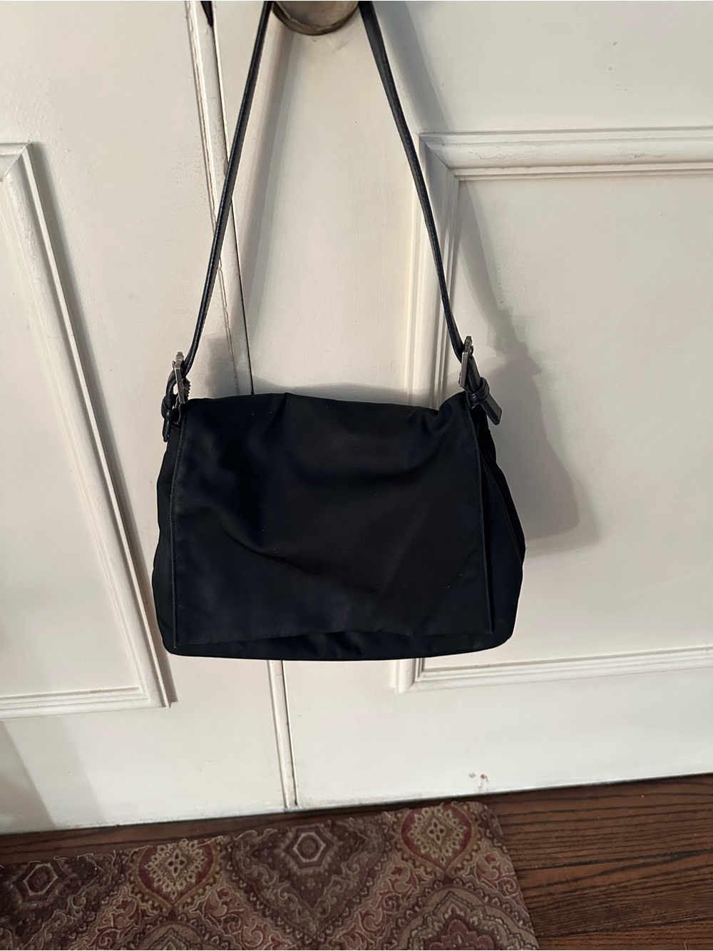 Coach Mercer Black Nylon Shoulder Vintage Bag